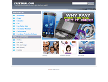 Tablet Screenshot of freetrial.com